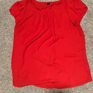 Vibrant Red Extra Small Blouse